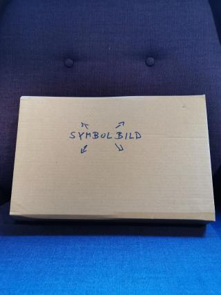 Bild eines Karton mit der Aufschrift 